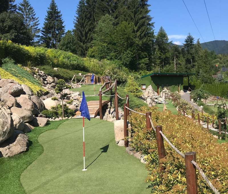 Minigolf pre deti aj dospelých