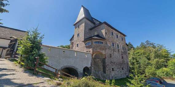 Zážitkový pobyt na nejstarším českém hradě Vildštejn se 4-chodovou degustační večeří, prohlídkami a slevami do hradní hodovny i vinárny/Karlovarský kraj - Skalná