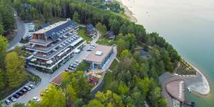 Hotel Zelená lagúna**** stojí hneď pri Domaši