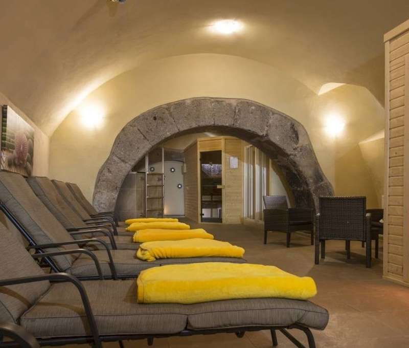 Zámocký hotel Grand Vígľaš**** má pre zavŕšenie oddychu aj relaxačnú miestnosť