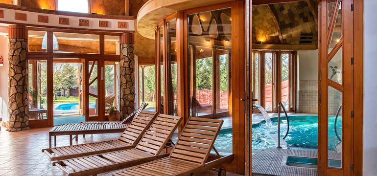 Kompletně vybavená wellness zóna
