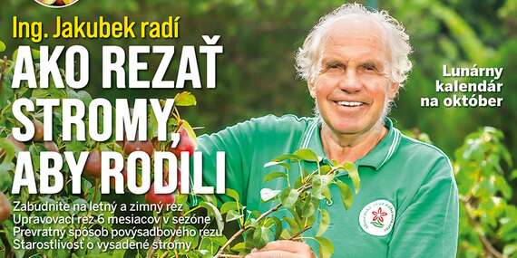 Ročné predplatné inšpiratívneho časopisu Záhrada/Slovensko