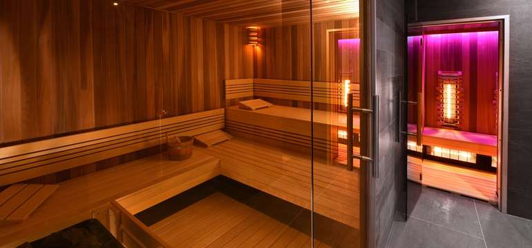 Wellness ponúka 3 druhy sáun 