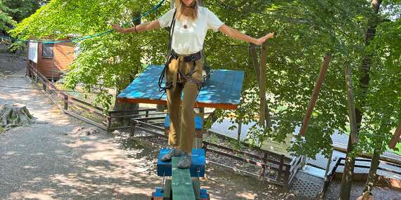 Lanoland na Kolibe - rodinná zábava v korunách stromov/Bratislava - Nové Mesto - Koliba