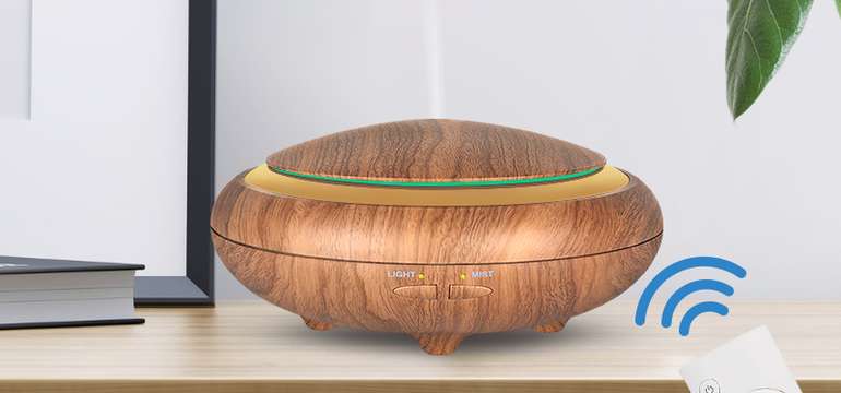 Aroma difúzer Piring 150 ml - svetlé drevo