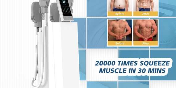 Ošetrenie prístrojom Body Sculpt - buduje svaly, redukuje tuk a pomáha pri inkontinencii/Bratislava – Vrakuňa