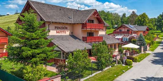 Wellness pobyt v Penzióne Motýľ*** s polpenziou kúsok od Bešeňovej**/Bešeňová