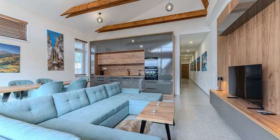 Dom František s terasou s kapacitou pre až 8 osôb v Starej Lesnej/Stará Lesná