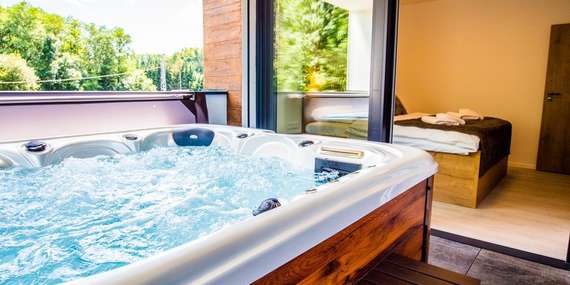 Pobyt v luxusnom apartmáne s vírivkou pri Oravskej priehrade v Penthouse Apartments/Slovensko - Trstená - Oravská priehrada