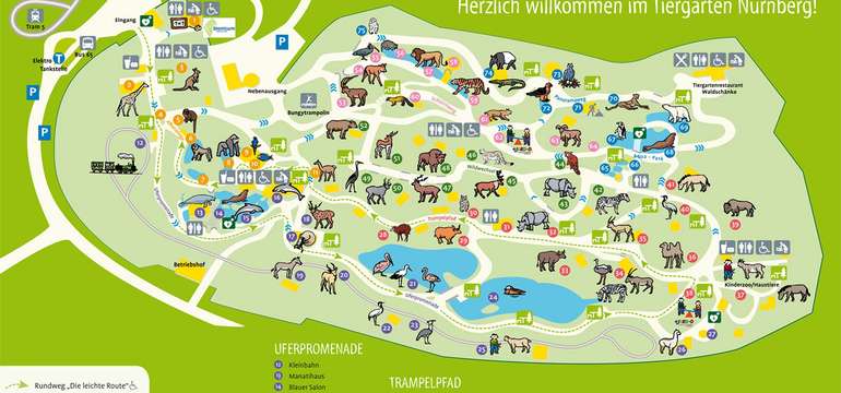 Norimberk se pyšní nejoblíbenější zoologickou zahradou v Německu