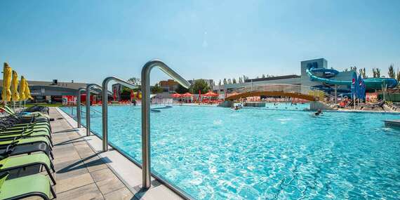 Zábava vo vodnom svete a wellness SPA v Aquaparku Trnava, navyše extra letná cena platí aj cez víkend/Trnava