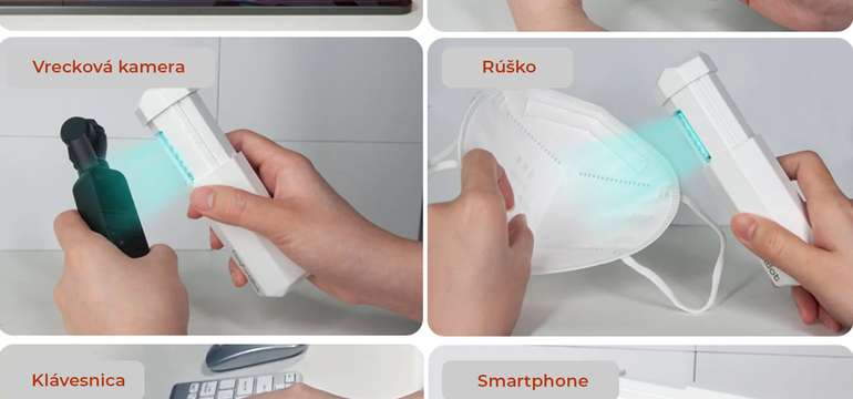 ROCKUBOT Pocket - ručný elektrický sanitizér