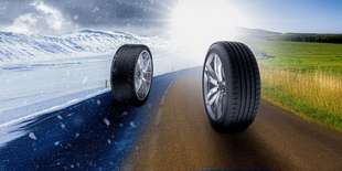 Kompletné prezutie pneumatík alebo prehodenie kolies na diskoch s vyvážením