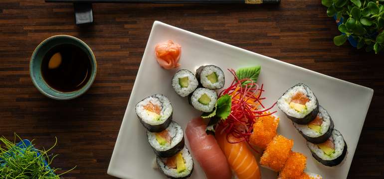 Sushi set Oshibori 16 ks pre 1 osobu