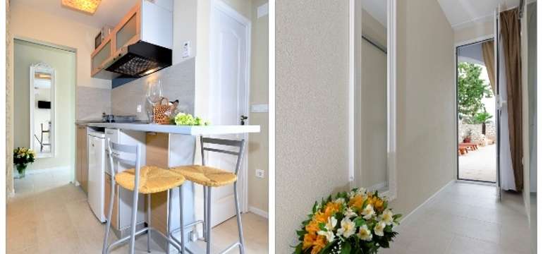 Apartmán vo vile Bougenvilia v Chorvátsku