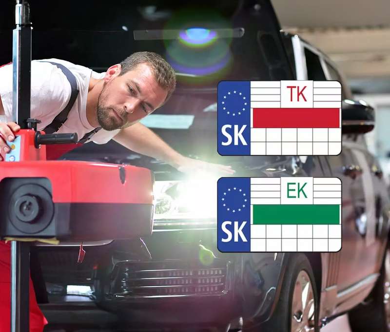 Technická a emisná kontrola na stanici v Stupave