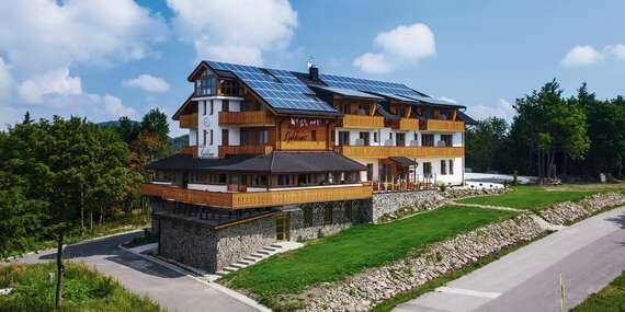 Penzion Guldiner*** s polopenzí a wellness na hřebeni Kremnických vrchů/Slovensko - Skalka pri Kremnici