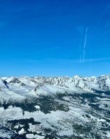 Vyhliadkový let ponad Vysoké Tatry a Poprad