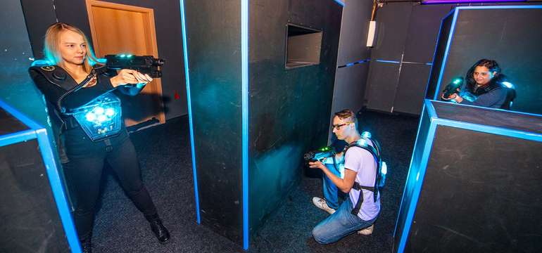 SWAT laser aréna v Bratislave.