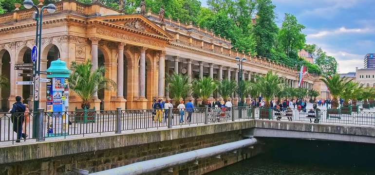 Karlovy Vary mají za pěkného počasí až středomořskou atmosféru