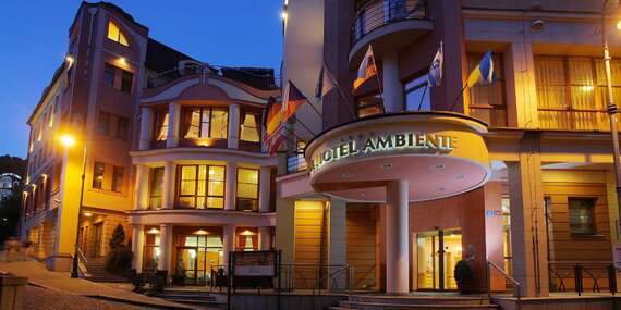 Hotel Ambiente **** v centru Karlových Varů s polopenzí, neomezeným wellness nebo procedurami dle výběru/Česko - Karlovy Vary