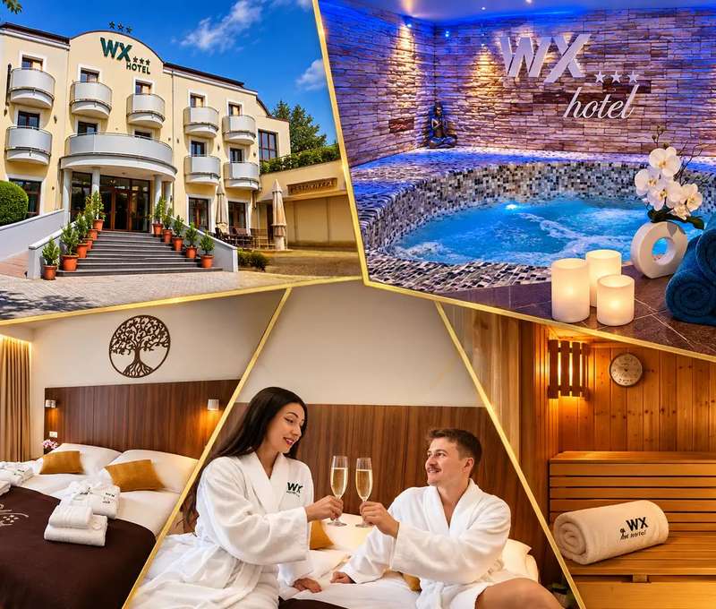WX Hotel*** s wellness v Bratislave
