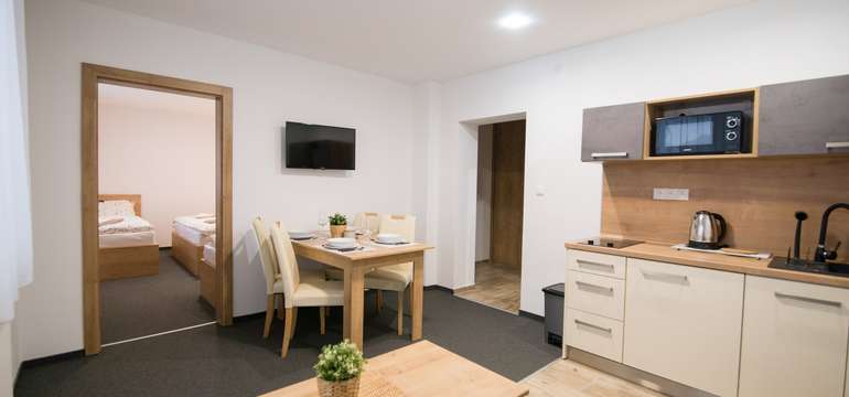 Rodinný apartmán pre 5 osôb vo Ville Michaela