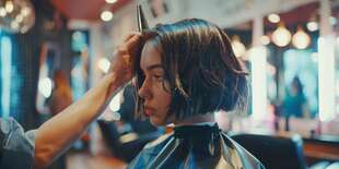 Balayage, tónovanie, olaplex a vyhladenie vlasov v kaderníctve Magdaléna v Salóne La Múzza