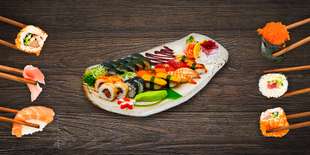 Sushi set pre 2 osoby podľa vlastnej chuti, Wasabi sushi bar Trnava