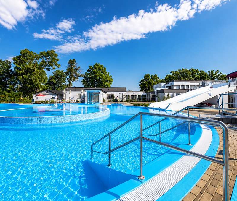 Hotel přímo v lázních Malé Bielice