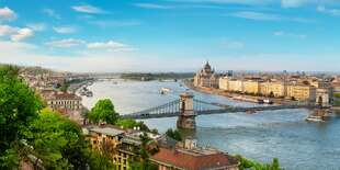 Centrum Budapešti zo City Hotel UNIO superior***