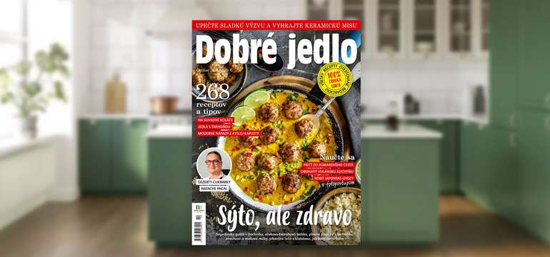 Ročné predplatné mesačníka DOBRÉ JEDLO