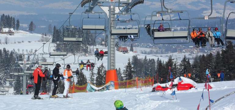 Obľúbené lyžiarske stredisko Rusin-Ski v Poľsku