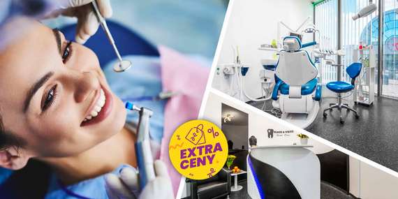 EXTRA CENA: Dentálna hygiena pre deti a dospelých alebo vstupné vyšetrenie s röntgenom vo vynikajúco hodnotenej modernej ambulancii/Bratislava – Petržalka, Vienna Gate