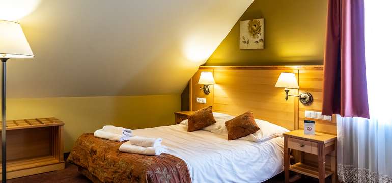 ECO Active Resort Pieniny v Polsku má 50 komfortních klimatizovaných pokojů