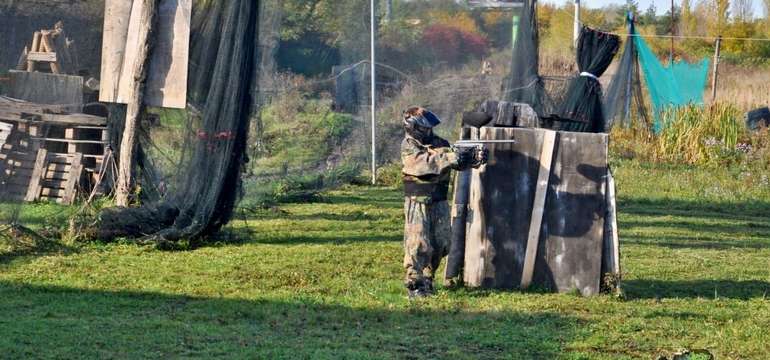 Kromě jízdy dostanete i kupón na 6 vstupů na paintball