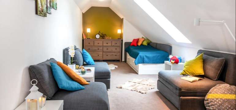 Mezonetový apartmán s výhľadom na zjazdovku a parkovaním v cene