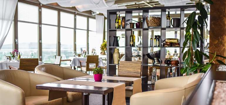 Interiér Restaurant Parlament 