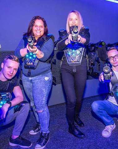 SWAT laser aréna v Bratislave.