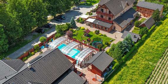 EXTRA SLEVY: Wellness pobyt v penzionu Motýľ*** s polopenzí kousek od Bešeňové/Slovensko - Bešeňová