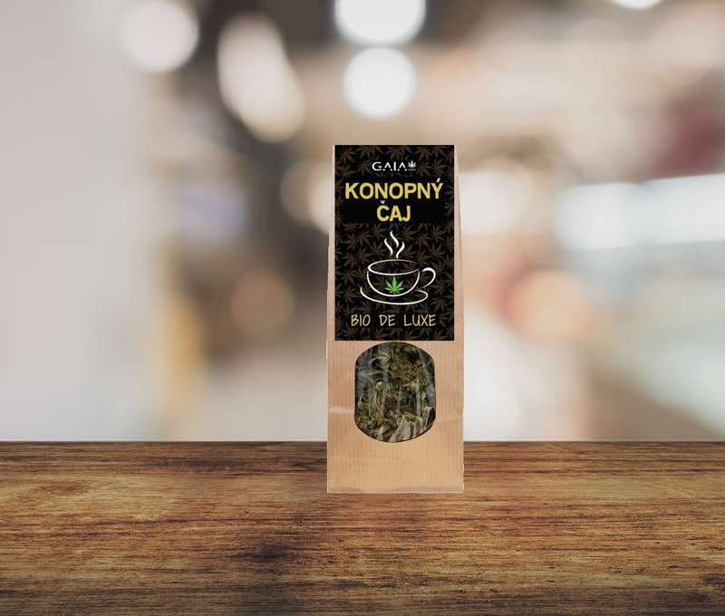 Konopný čaj bio DE LUXE 35 g