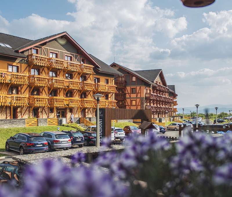 Tatragolf Mountain Resort je najväčším apartmánovým komplexom v celej tatranskej oblasti