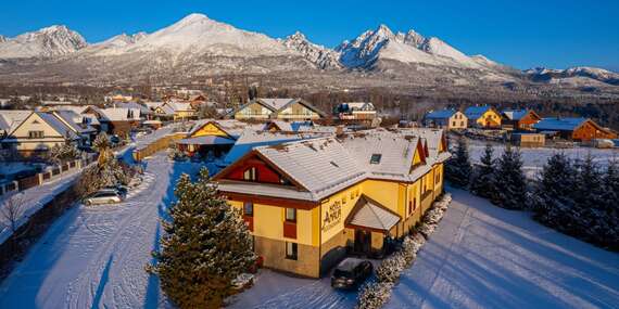 Hotel Amalia*** v srdci Vysokých Tatier s raňajkami a neobmedzeným vstupom do vyhrievaného bazéna/Vysoké Tatry - Nová Lesná