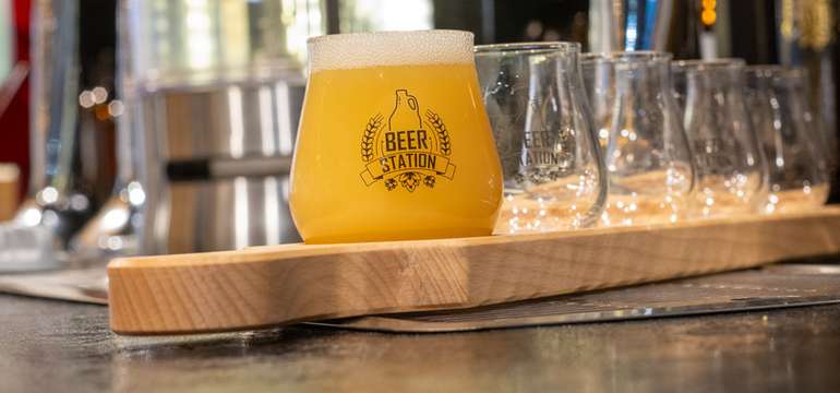 Ochutnávka remeselných pív v BEER STATION TAPHOUSE