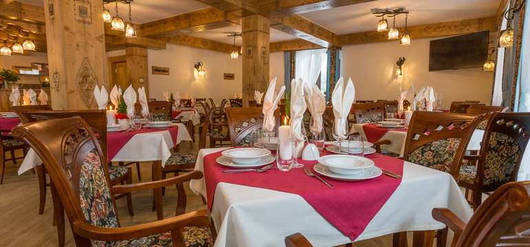 Gastronómia v hoteli Grand Tatry