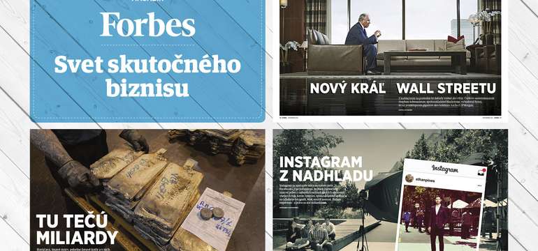 Ročné predplatné mesačníka Forbes (12 vydaní)