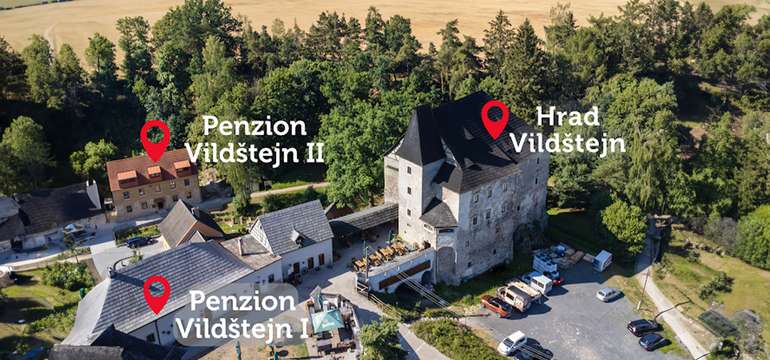 Pobyt na nejstarším českém hradě Vildštejn ve Skalné