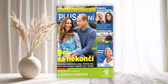 BLACK FRIDAY: Ročné predplatné: Výhodný balík PLUS 7 DNÍ + ZÁHRADKÁR/Slovensko