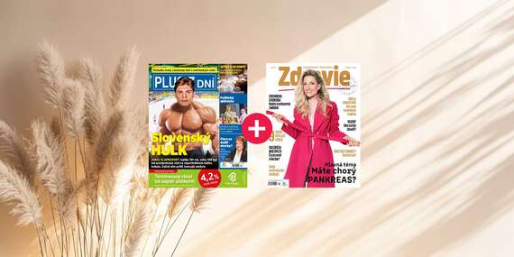 BLACK FRIDAY: Ročné predplatné: Výhodný balík PLUS 7 DNÍ + ZDRAVIE/Slovensko
