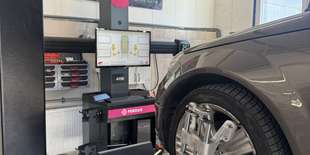 Presná 3D geometria všetkých kolies v Platforma Autoservice